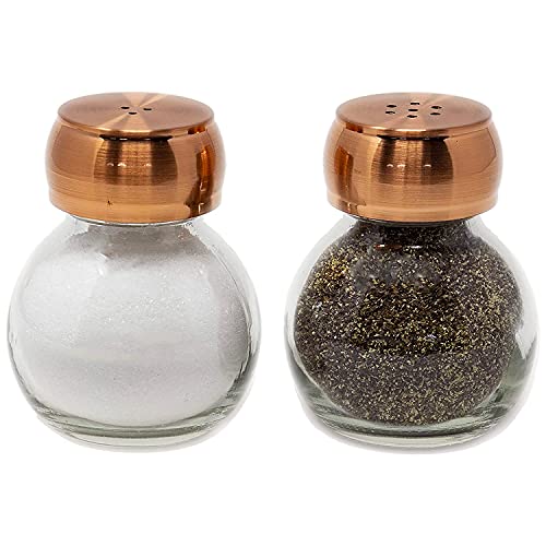 【中古】【未当て嵌める・未開封品】Olde Thompson 22-353-03 Orbit Salt and Pepper Copper Shaker Set その他-家電