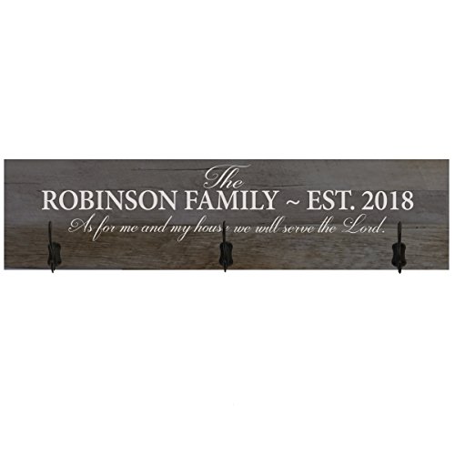 【中古】【未使用・未開封品】LifesongマイルストーンPersonalizedコートラックas for me and my house family established年壁のサイン最後名ホーム、結婚式、記念日、リビン|AJIMURA-SHOP