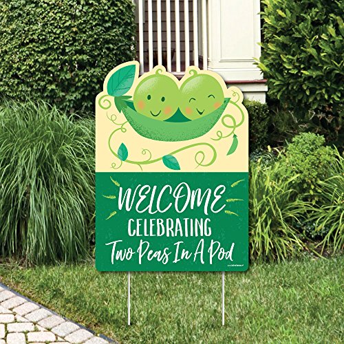 【中古】【未使用・未開封品】Big Dot of Happiness Double the Fun - Twins Two Peas in a Pod - パーティーデコレーション - ベビーシャワー 初めての誕生日パーティー ウェ｜AJIMURA-SHOP 20,868円