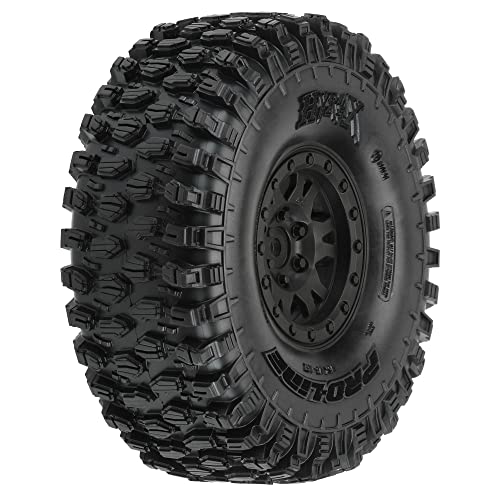 【中古】【未使用・未開封品】Pro-line Racing Hyrax 1.9 G8 Mtd Impulse Black Whls (2)|AJIMURA-SHOP