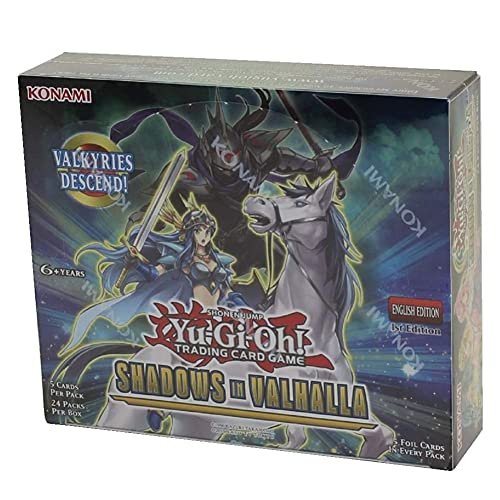 【中古】【未使用・未開封品】コナミ遊戯王 トレーディングカードゲーム (英語版) Shadows Over Valhalla ブースターディスプレイ (24)|AJIMURA-SHOP