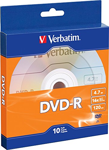 【中古】【未使用・未開封品】Verbatim(r) 97957 4.7gb 120分 16x DVD-Rs、10パック 5.8インチ x 4.8インチ x 0.7インチ。|AJIMURA-SHOP