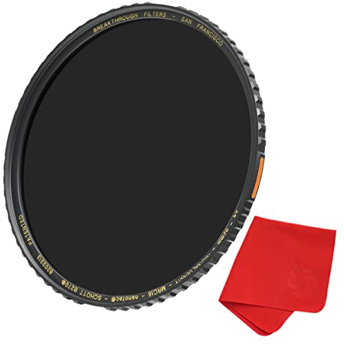 【中古】【未使用・未開封品】52mm X4 ND 6-stop, MRC16, SCHOTT B270, Nanotec, Ultra-slim, Weather-sealed, 25 Year Support, Lens Cloth Included!