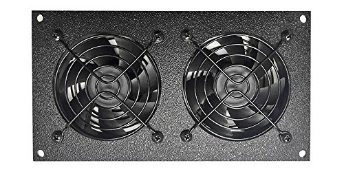 【中古】【未使用・未開封品】Coolerguys プログラム可能なサーモスタット冷却キット キャビネット、AV、コンポーネント用 (メタル、デュアル80mm)｜AJIMURA-SHOP
