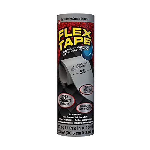 【中古】【未使用・未開封品】Flex Tape ゴム引き防水テープ 12インチ x 10フィート グレー (TFSGRYD1210M)|AJIMURA-SHOP