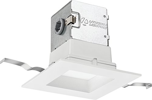 【中古】【未使用・未開封品】Lithonia Lighting 30K M6 SQ 401K 90CRI MW 4JBK 缶なしキット 4インチバッフル、正方形、3000 K、90 CRI、マットホワイト、4インチ｜AJIMURA-SHOP