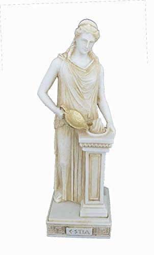 【中古】【未使用・未開封品】Estia Creations Hestia Sculpture Aged Statue Ancient Greek Goddess of the Hearth｜AJIMURA-SHOP