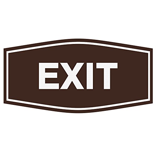 【中古】【未当て嵌める・未開封品】ファンシーExit Sign 9\" x 4.5\"" - Large"