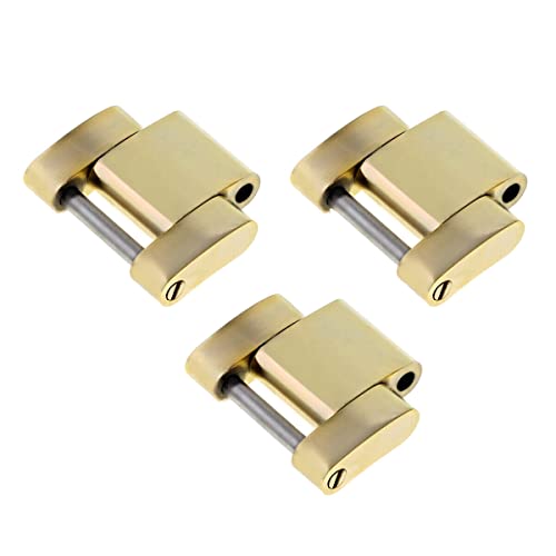 【中古】【未使用・未開封品】3リンクメンズのオイスターRolexゴールド時計バンドゴールド色フィット20?mm Lugs｜AJIMURA-SHOP