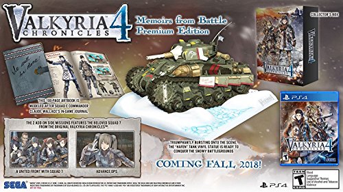 【中古】【未使用・未開封品】Valkyria Chronicles 4: Memoirs from Battle - Premium Edition (輸入版:北米) - PS4