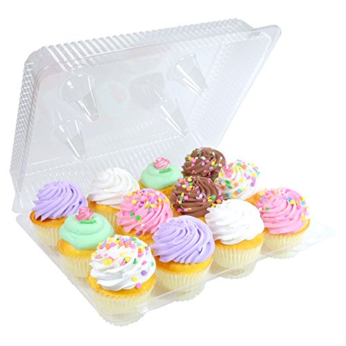 【中古】【未当て嵌める・未開封品】1ダースカップケーキコンテナ(12キャビティ、100?コンピュータ断層撮影法。