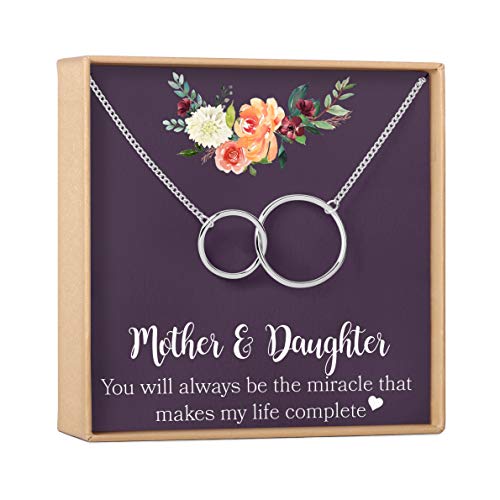 【中古】【未使用・未開封品】Dear Ava母娘ネックレスギフト、for Mom母の日、ジュエリー、2?Interlocking Circles