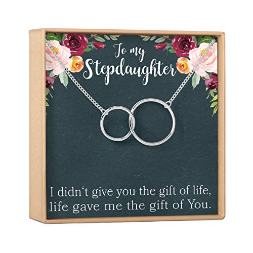 【中古】【未当て嵌める・未開封品】Dear Ava Stepdaughter 差し上げ物首飾り：Stepmom、Stepsister、Blended Family、華燭の典、花嫁御寮の娘または花むこの娘、2つのインターロッキングサ