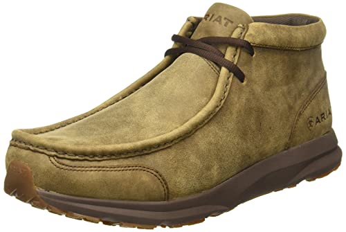 【中古】【未当て嵌める・未開封品】ARIAT メンズ スピットファイア シューズ 心地よい, ブラウンボンバー。, 7 Wide