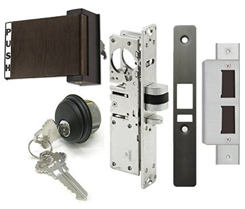 【中古】【未当て嵌める・未開封品】Pacific Doorware AR Rite Style ラッチ 店先部屋の入り口 ほぞ穴 デッドラッチ鍵を掛ける はけ口パドルハンドルキット 円柱\u0026鍵付き添い人 Duronotic (1-1/8イ