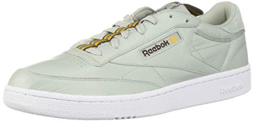 【中古】【未使用・未開封品】Reebok (リーボック) メンズ クラブ C スニーカー シースプレー/ホワイト/ラッシュアース/ゴールド/ミネラルダスト 5.5, 海スプレー/白/緑豊かな｜AJIMURA-SHOP