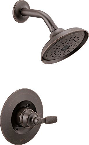 【中古】【未使用・未開封品】Delta Faucet Woodhurst 14シリーズ シングルハンドル シャワートリムキット シャワー蛇口 シングルスプレータッチクリーンシャワーヘッド ベネ