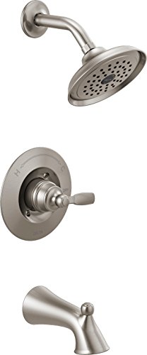 【中古】【未使用・未開封品】Delta T14432-SSウッドハースト浴槽/シャワートリム、ステンレス製（バルブは別売）