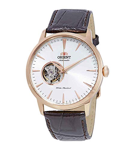 【中古】【未使用・未開封品】Orient オープンハート 自動 ホワイトダイヤル メンズ腕時計 FAG02002W0