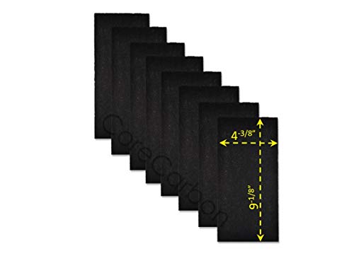 【中古】【未使用・未開封品】CoreCarbon 8個パック ぴったりフィットするプレフィルター Honeywell True HEPAモデル HPA-050 HPA060 HPA060BWM HPA061-TGT HEPAClean モデル