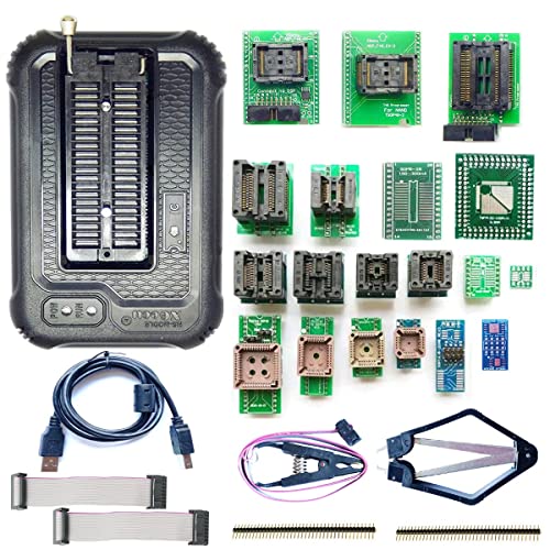 【中古】【未当てはめる・未開封品】SETCTOP xgecu TL866II 足し加える 脹れ上がる点数 Xgecu T48 プログラマ 19 アダプタ ソケット 集積回路 tl866 3G nor Flash 24 93 25 mcu Bios EP-ROM