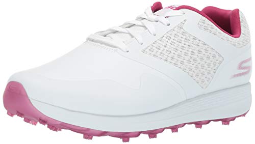 【中古】【未当て嵌める・未開封品】Skechers Women\u0027s Max Golf Shoe, White/Purple, 10 M US