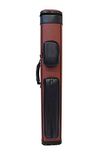 【中古】【未当て嵌める・未開封品】2x4 プロフェッショナルプールキューケース 2野球バット 立て坑4本 キャリービリヤードプールキュースティックケース 赤銅色