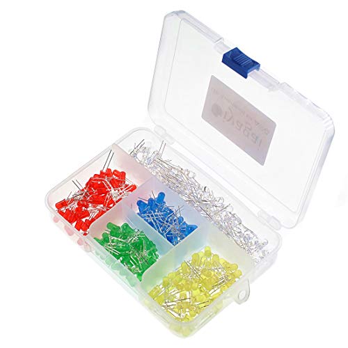 【中古】【未当て嵌める・未開封品】oiyagai 300個5?粍 LED発しる半導体ダイオードDC 3?V 20?mA 5色持ちこたえる器一揃いの道具 生活家電-その他生活家電-家電