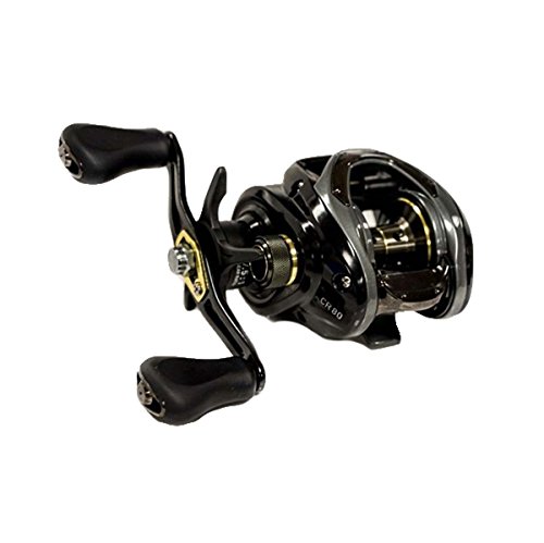 【中古】【未当て嵌める・未開封品】ダイワ(DAIWA) 鋳込み木管 CR80 歯車比7.5:1 7BB !RBベアリング 最高限度ドラグ力15重量ポンド 右利き 黒いこと CR80HS (CR80HS) リール本体-フィッシング
