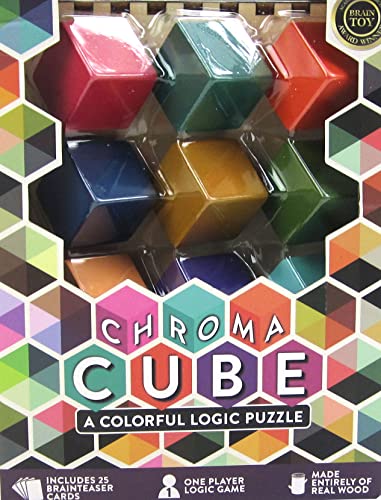【中古】【未使用・未開封品】Chroma Cube(クロマキューブ) 色彩感覚と思考力を育てる解決型パズルゲーム