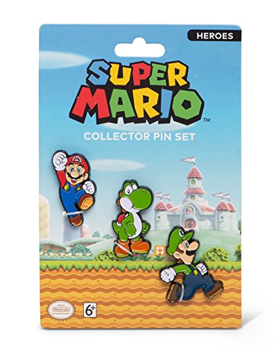 【中古】【未使用・未開封品】PowerA Collector Pin Set - Super Mario Heroes スーパーマリオ ピンバッヂ 141［並行輸入］