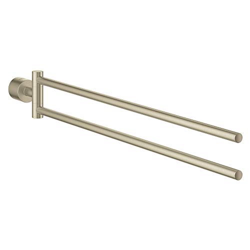 【中古】【未当てはめる・未開封品】GROHE 40308EN3 Atrio ダブルタオルバー 無光沢Ni 40308EN3 1