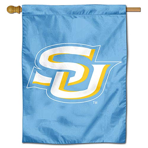 【中古】【未使用・未開封品】CollegeフラグとバナーCo。Southern JaguarsライトブルーSU両面House Flag