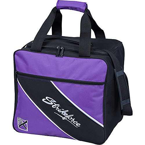 【中古】【未使用・未開封品】Strikeforce ファーストシングルボールボーリングトート パープル