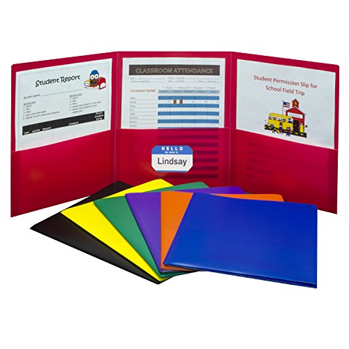 【中古】【未当て嵌める・未開封品】C-Line Products コマンドラインインターフェース33940 Trifold Poly Portfolio - Pack of 24