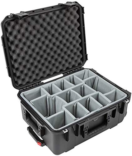 【中古】【未使用・未開封品】SKB iSeries 1914N-8DT Waterproof Case with Think Tank Dividers (Black)