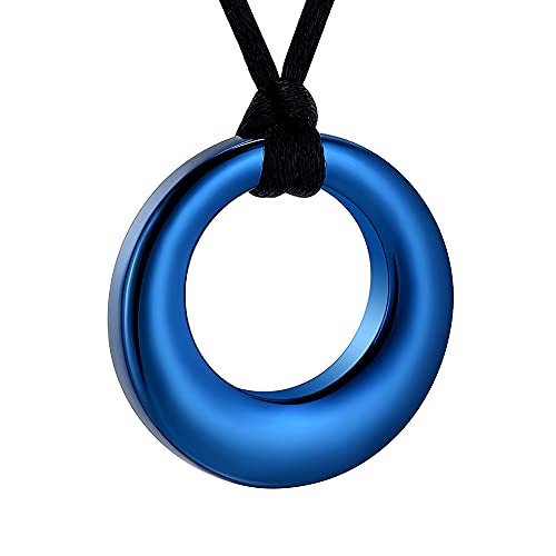 【中古】【未使用・未開封品】Circle of Life Eternityアッシュ記念品UrnペンダントネックレスステンレススチールCremains Urnネックレス