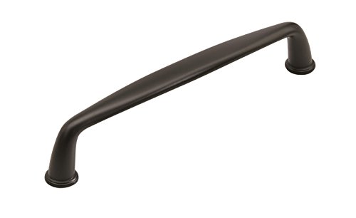 【中古】【未当て嵌める・未開封品】Amerock (アメ鍵を掛ける) | 家電引っ張ること手 | 黒いことブロンズ | 真っただ中間8in (203粍) | ケイン | 1風呂敷き包み | 抽き出し引っ張ること手 | 抽き出し手持ち部分 |