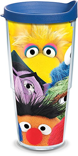 【中古】【未使用・未開封品】Tervis 米国製 二重壁セサミストリート 断熱タンブラーカップ 冷たい飲み物と熱い飲み物を保持 24オンス 大きな顔|AJIMURA-SHOP