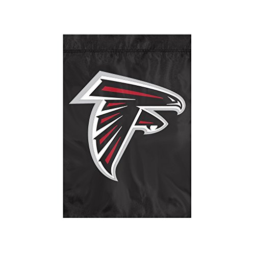 【中古】【未使用・未開封品】NFL アトランタ・ファルコンズ NFL ガーデンフラッグ ブラック 18インチ x 12.5インチ