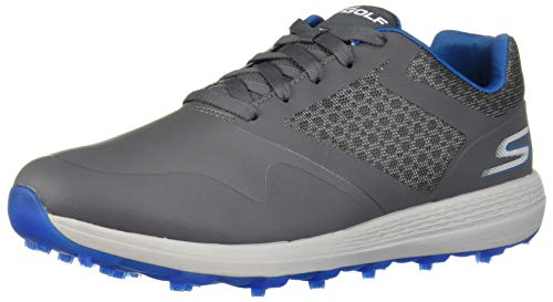 【中古】【未当て嵌める・未開封品】Skechers メンズ Max ゴルフシューズ 濃灰色/青み US 12.5, 濃灰色/青み, 12.5