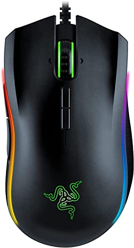 【中古】【未当て嵌める・未開封品】Razer Mamba Elite ゲーミングマウス 光学検出器 16000 DPI 9名取り草