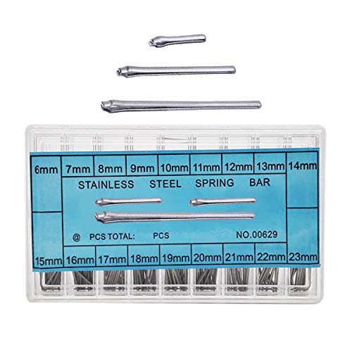 【中古】【未使用・未開封品】NICE Pies Watchバンドスプリングバー6???23?mm腕時計ストラップリンクピンWatchmaker assortmentstainlessスチールリンク割りピン360pcs Wa