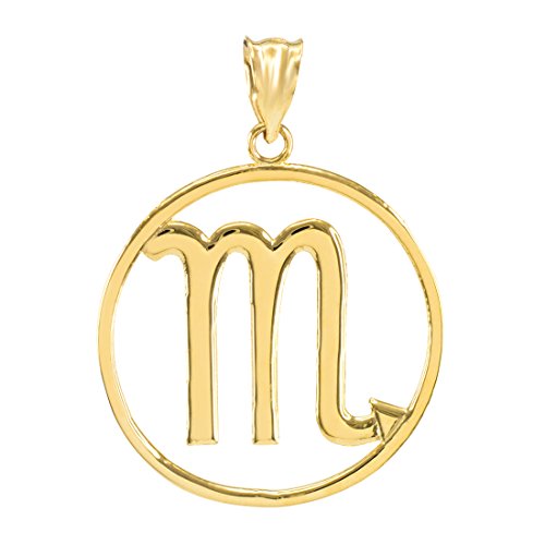 【中古】【未当て嵌める・未開封品】天使の都市 BLINGZ 10K 光輝完成 黄色ゴールド スコーピオ 辰宿顕われ ラウンドシャンデリヤ