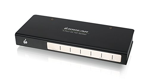 【中古】【未当て嵌める・未開封品】IOGEAR GHSP8424B 4界面 HDMI 4K スプリッター