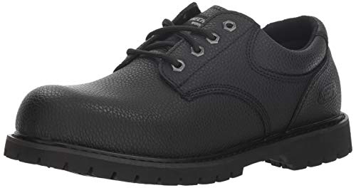 【中古】【未当て嵌める・未開封品】Skechers メンズ 綿織物木材 ジャケン ボンネット客あしらいシューズ US 大きさ: 13 色つや: 黒いこと