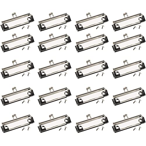【中古】【未使用・未開封品】取り付け可能なクリップボードクリップ ゴム足付き (3.9 x 1.2インチ、20個パック) 14,283円