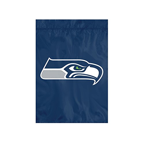 【中古】【未当て嵌める・未開封品】The Party Animal NFLシアトル・シーホークス NFL庭園信号旗 青み 18in x 12.5in