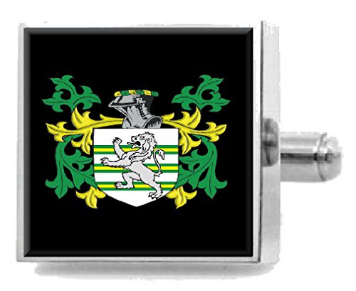 【中古】【未使用・未開封品】Select Gifts Rixham England Heraldry クレストスターリングシルバーカフリンクス 刻印入りメッセージボックス