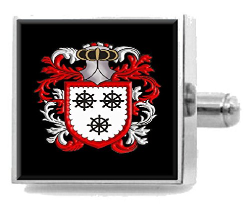 【中古】【未当て嵌める・未開封品】Select Gifts スコット スコットランド 身寄り クレスト 名まえ 厚地の外套 オブ アームズ カフスリンク パーソナライズド 入れもの